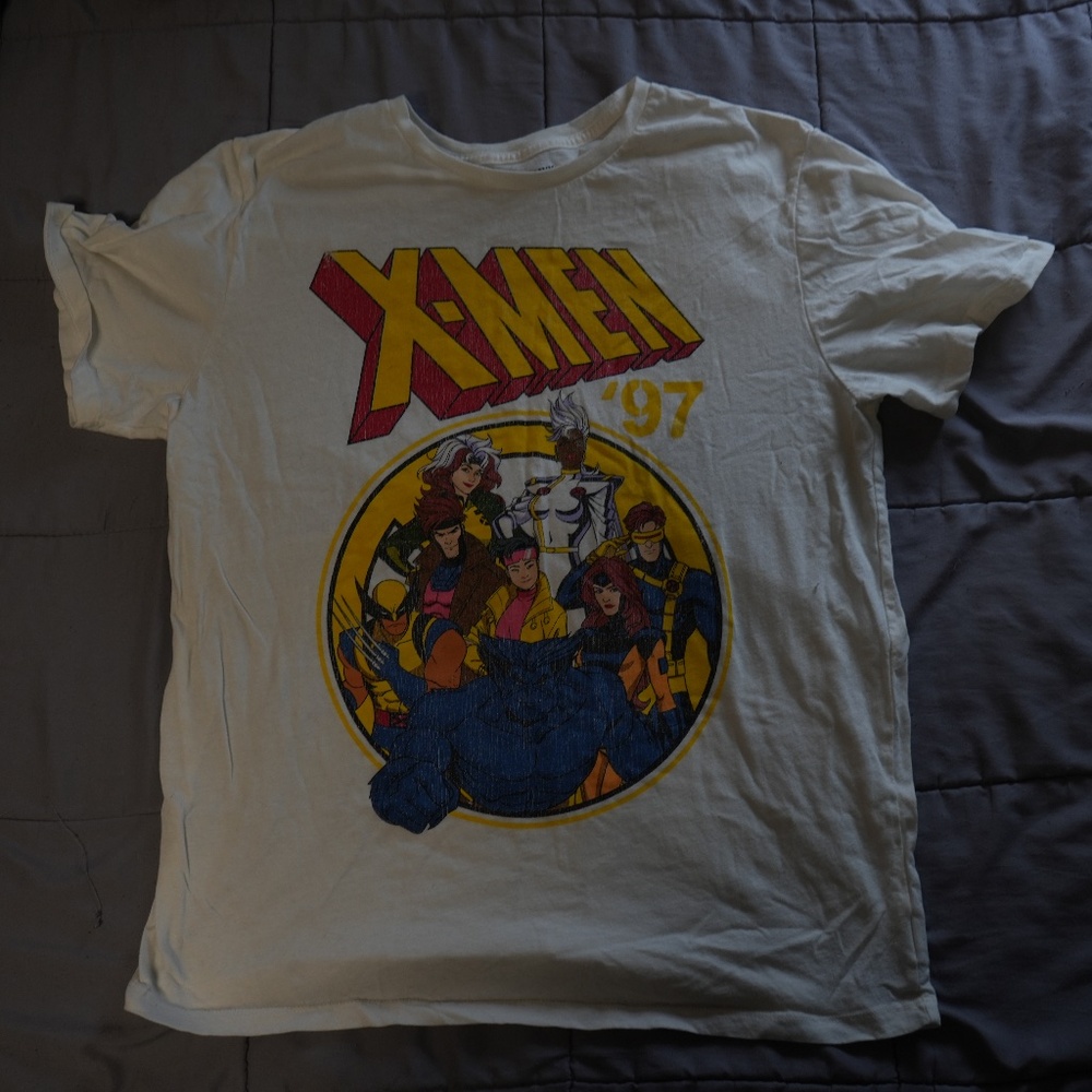 Marvel X Men 97 T Shirt White Large